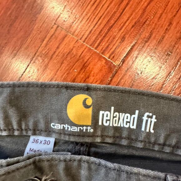 Carhartt Men's Brown and Black Trousers - Picture 4 of 5
